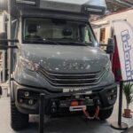 Offroad-Wohnmobil von Bimobil mit Seilwinde