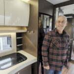 Die Küche in unserem Carver 890 RRL