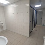 Sanitäranlagen auf dem Wohnmobilstellplatz Marina Oberhausen