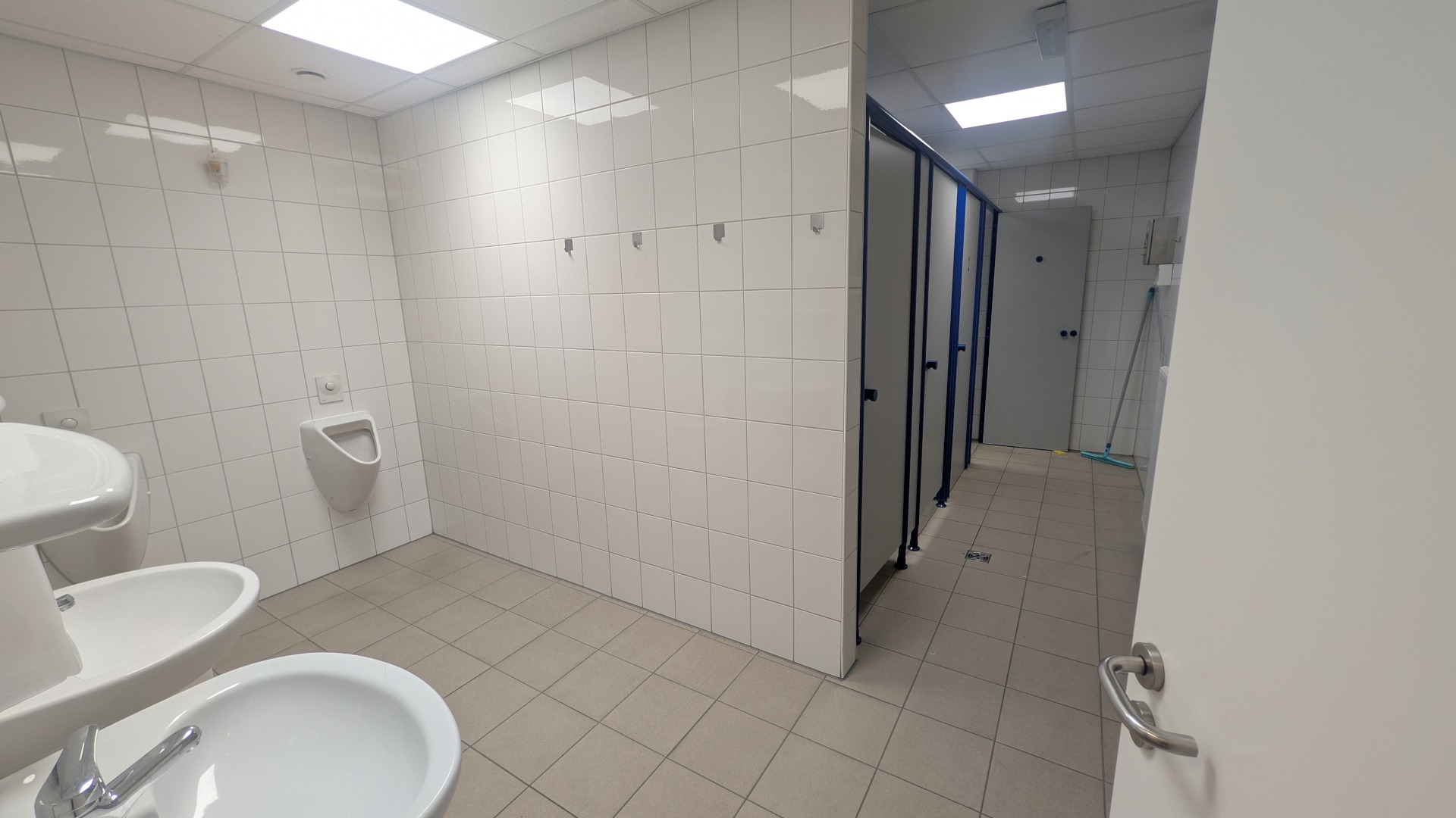 Sanitäranlagen auf dem Wohnmobilstellplatz Marina Oberhausen