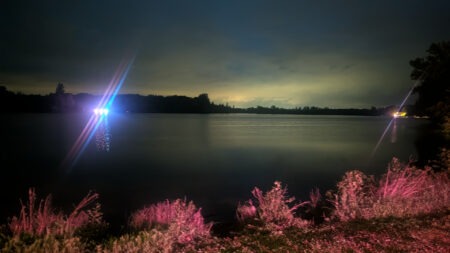 Der Lago Laprello bei Nacht