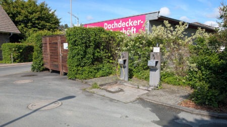 Versorgungseinrichtungen Stellplatz Weilmünster