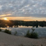 Abendstimmung an der Südsee in Angern