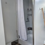 Sanitäranlagen auf dem Angerner Campingplatz