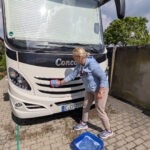 Wohnmobil-Außenreinigung