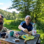 Wanderpause bei Weilmünster