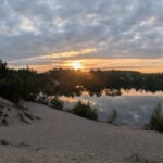 Abendstimmung an der Nord- und Südsee in Angern