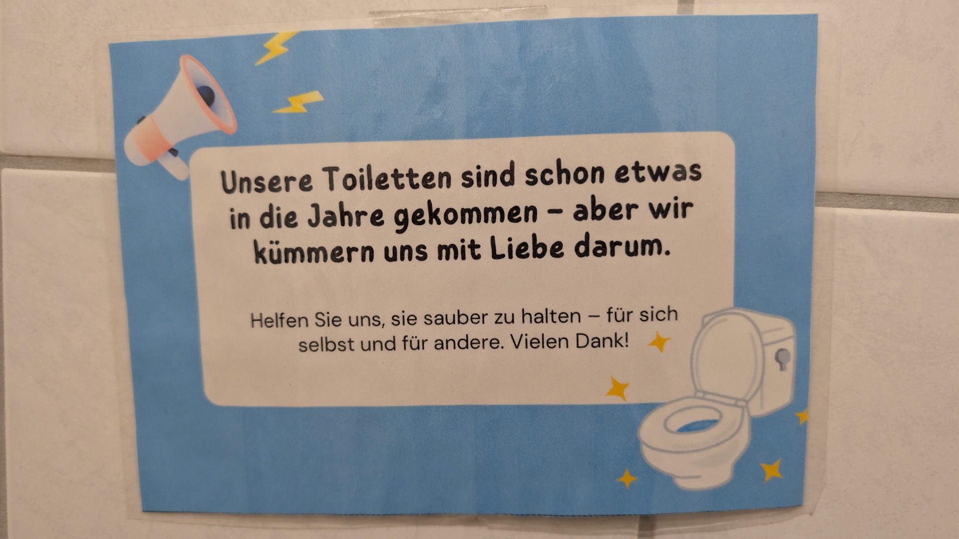 Und genau so ist es