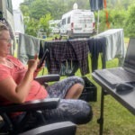 Alltag im (oder vor dem) Wohnmobil