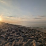 Sonnenuntergang am Strand vom Bansin