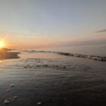 Sonnenuntergang am Strand vom Bansin