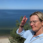 Unterwegs an der Bansiner Steilküste
