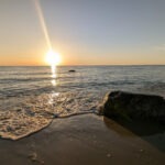 Morgens, 05.00 Uhr am Strand vom Bansin