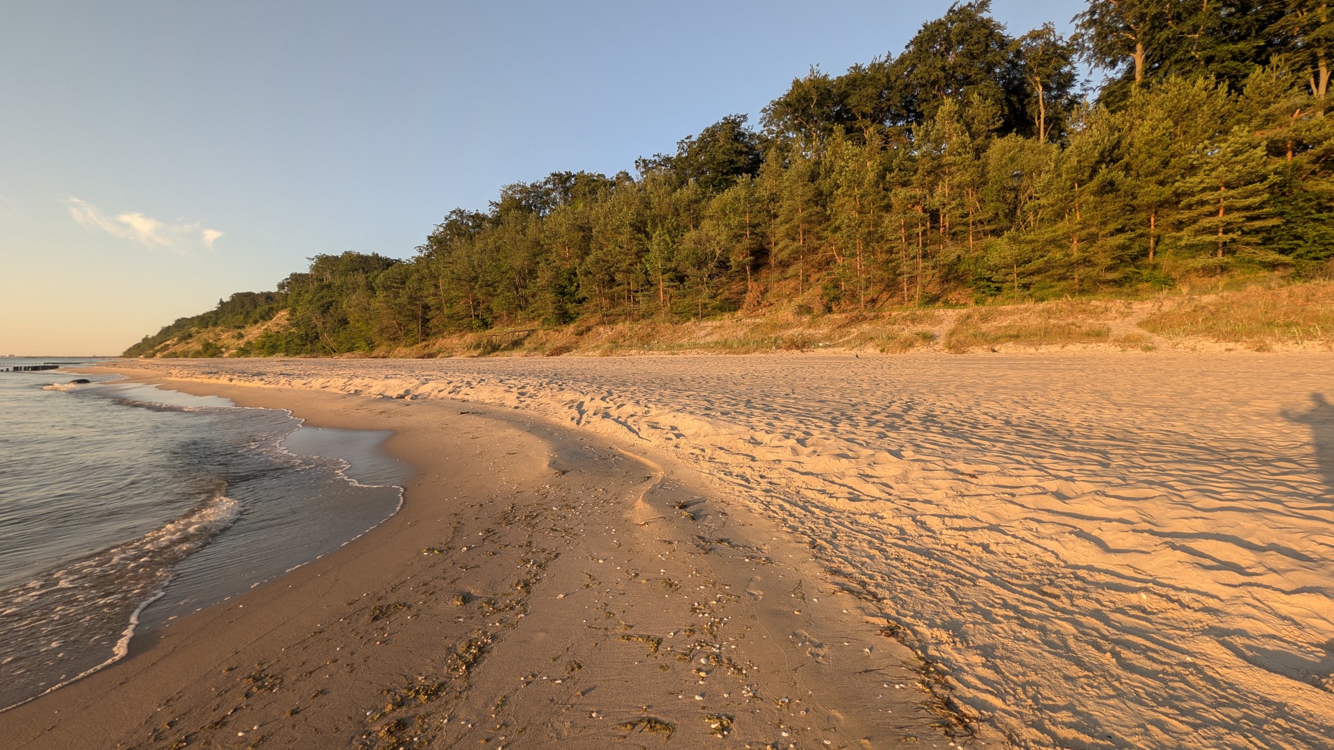 Morgens, 05.00 Uhr am Strand vom Bansin