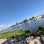 Auf dem Weg von Wieck in die Greifswalder Altstadt