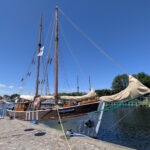 Segelschiff im Greifswalder Museumshafen