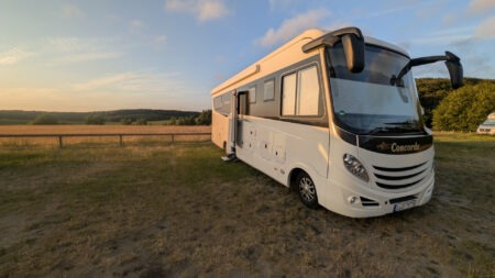Unser "Dickerchen" in der Abendsonne
