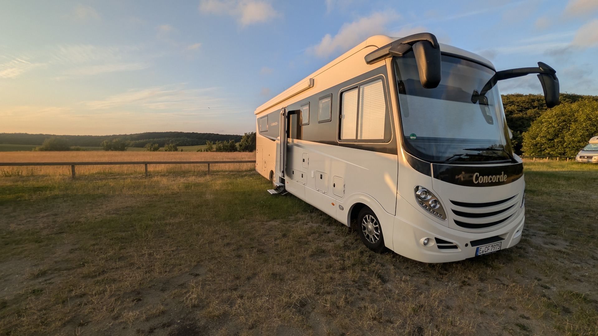 Unser "Dickerchen" in der Abendsonne