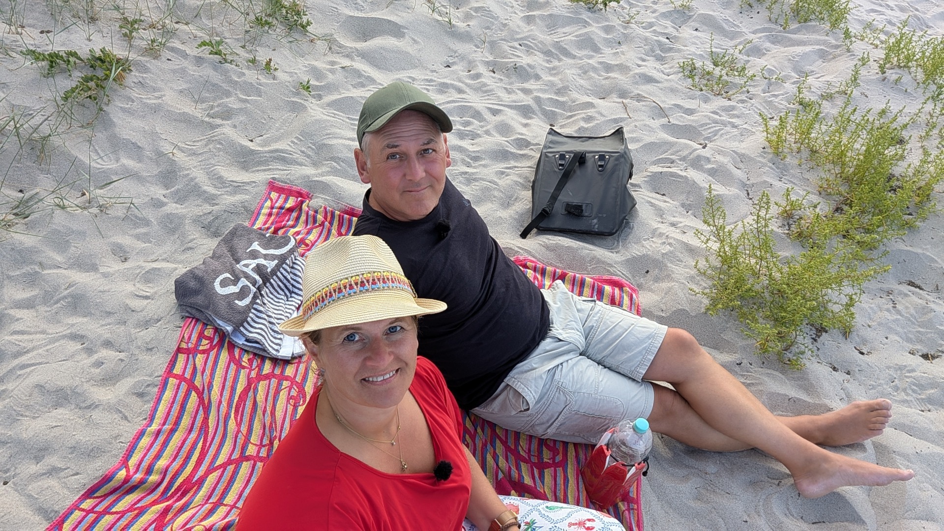 Rumlümmeln am Strand