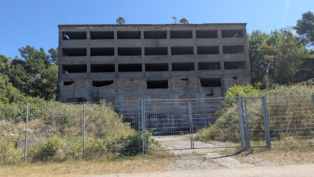 Nie fertiggestellte NS-Ruine in Prora