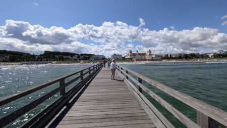 Seebrücke im Ostseebad Binz