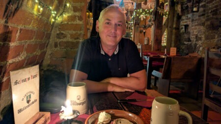 Christian im Wallensteinkeller