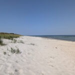 Außerhalb der Seebäder geht es an den Stränden beschaulich zu
