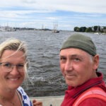 Claudia und Christian auf der Hanse Sail in Rostock