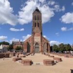 Von der Wismarer Marienkirche ist heute nur noch der Turm erhalten