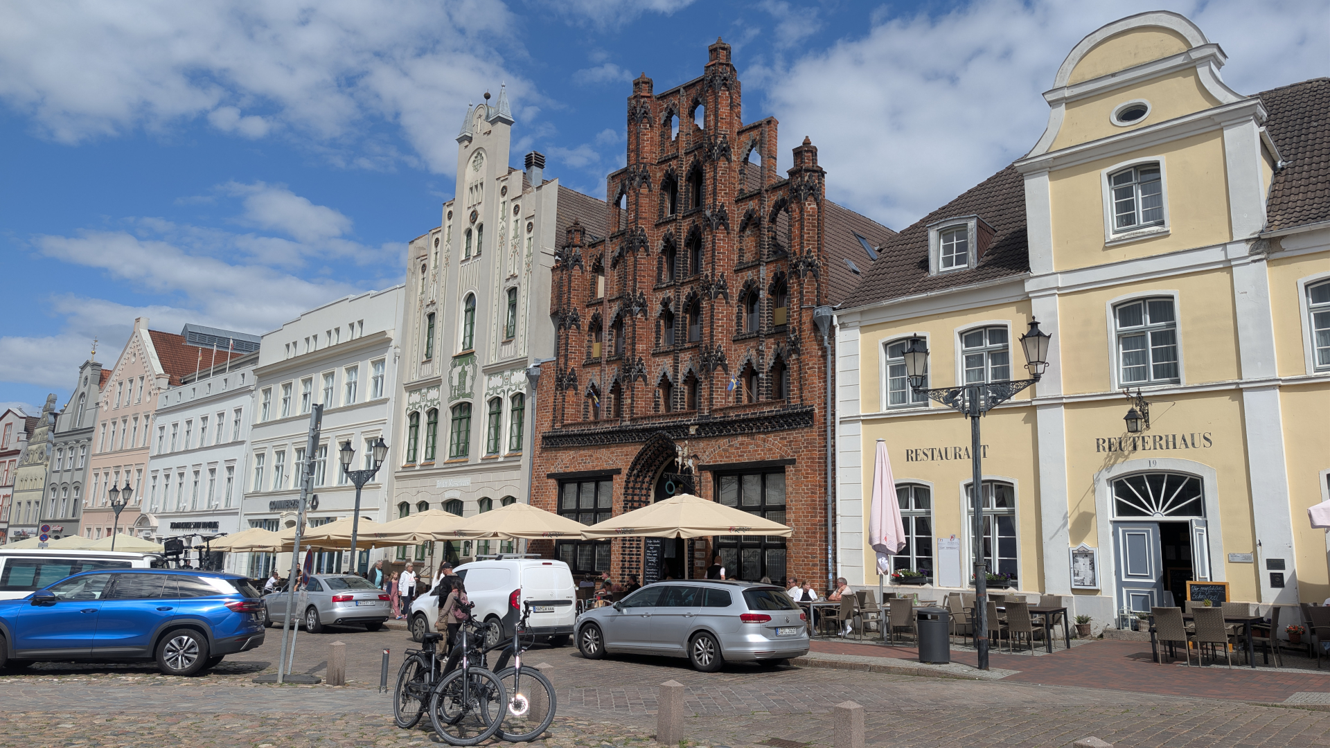 Der "alte Schwede" - Wismars ältestes noch erhaltenes barockes Bürgerhaus aus dem Jahr 1380